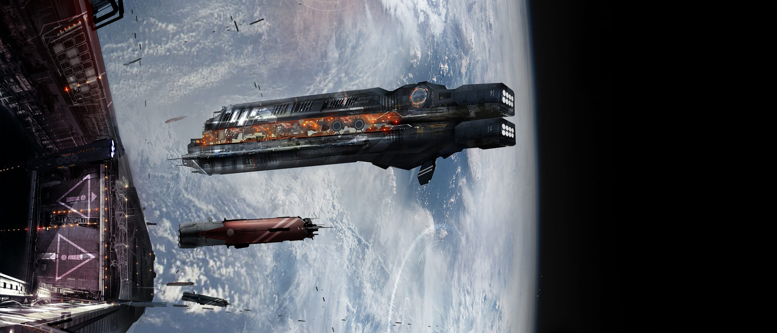 Oleg Danylenko_art_returning_to_Docking_Bay